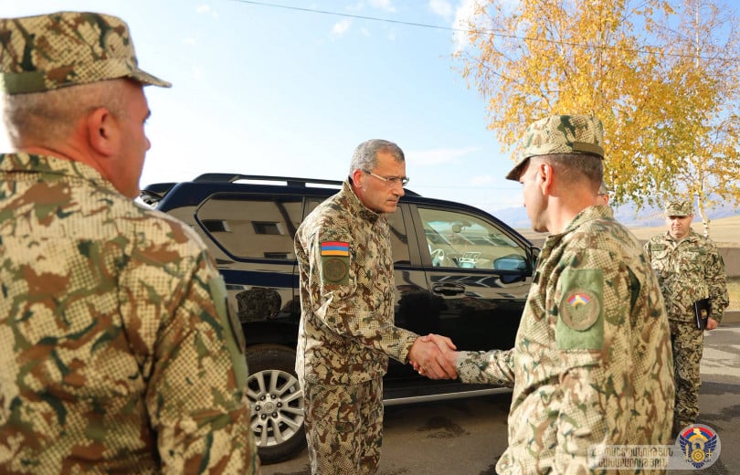 Le vice-ministre arménien de la Défense a visité plusieurs unités militaires