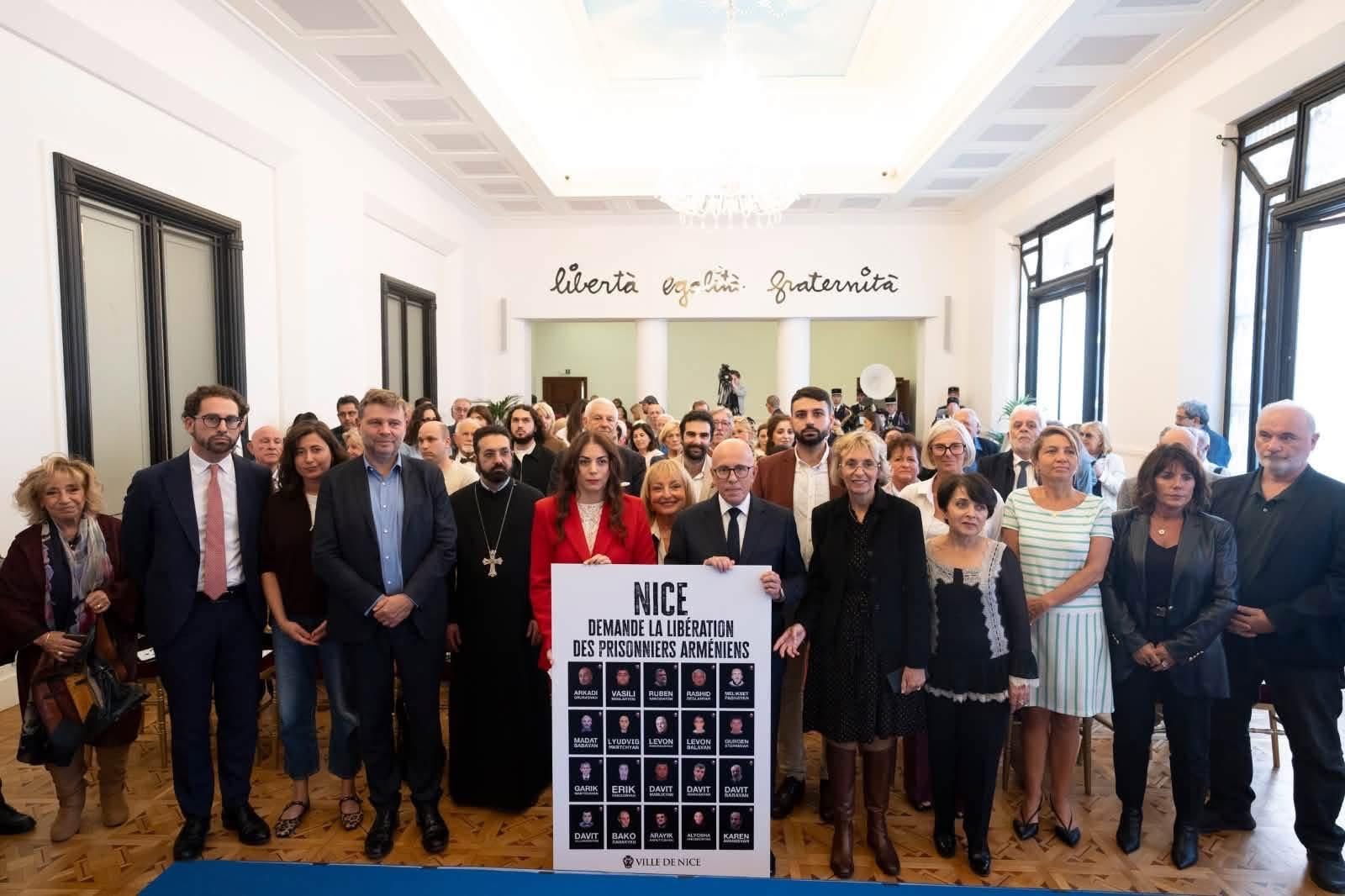 Nice s’engage pour la libération des otages arménien