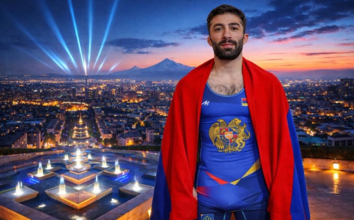 Karen Aslanyan (Arménie) est en finale des championnats de lutte gréco-romaine à Astana, il affrontera demain un Azerbaïdjanais