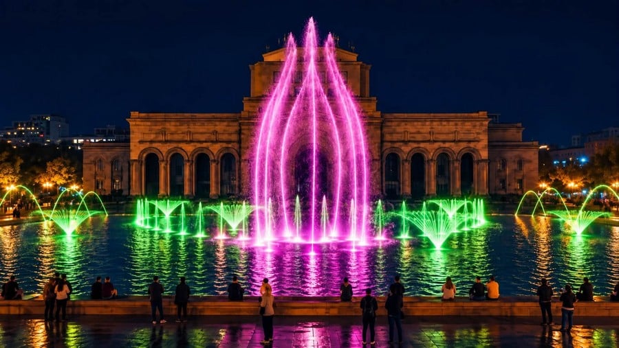 The fountains in Republic Square in Yerevan are about to experience a new life