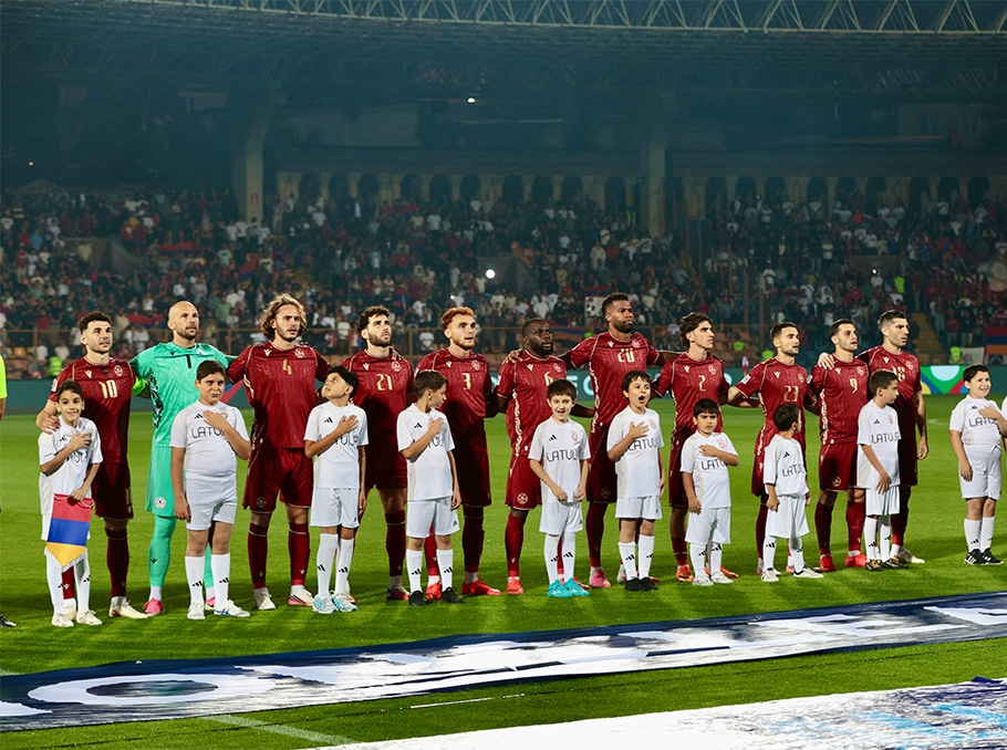 The Armenian national football team is ranked 108th in the FIFA rankings