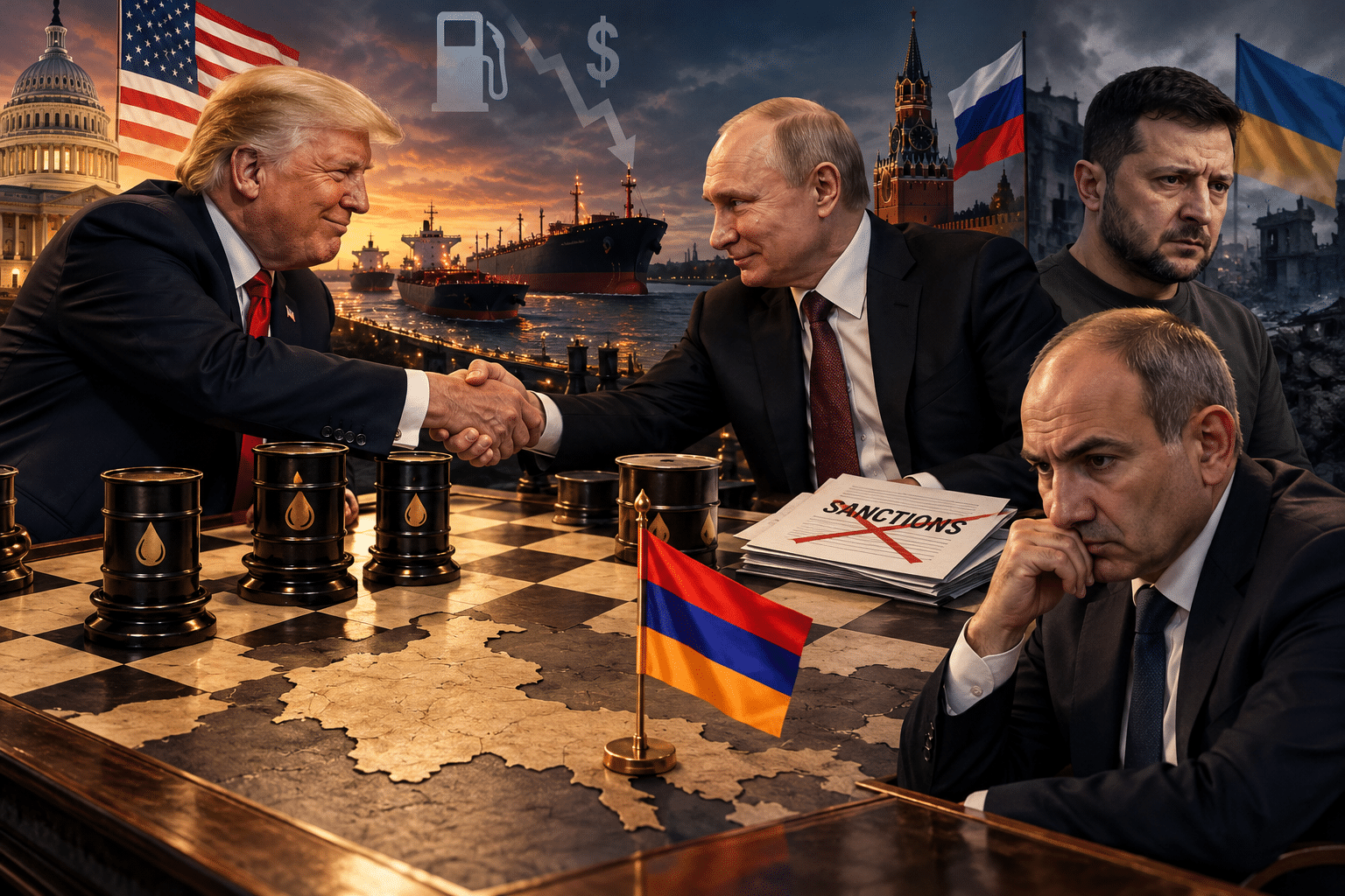 Décryptage – La « leçon » de Trump et de Poutine à Pachinian, par Hakob Badalyan