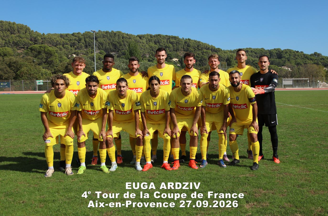 EUGA Ardziv wins the 4th round of the French Football Cup!