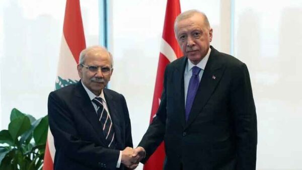 During the Meeting with Salam in New York: Erdogan: "There is a Need for an International Initiative as an Alternative to FINAL in Lebanon"