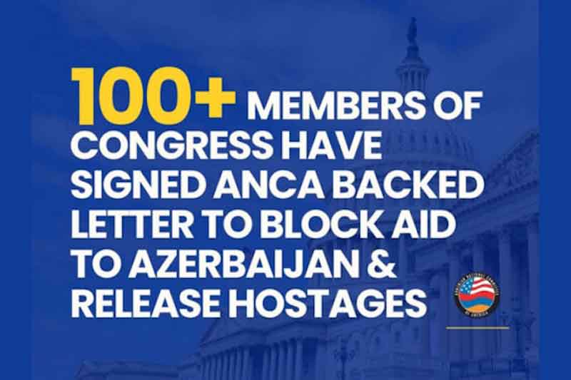 More than 100 Congressmen Demand Ending US Military Aid to Baku