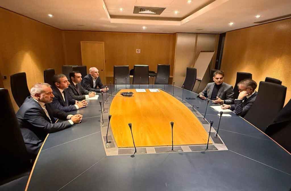 Prince Saghatelian Had a Meeting with Olivier Faure in Paris