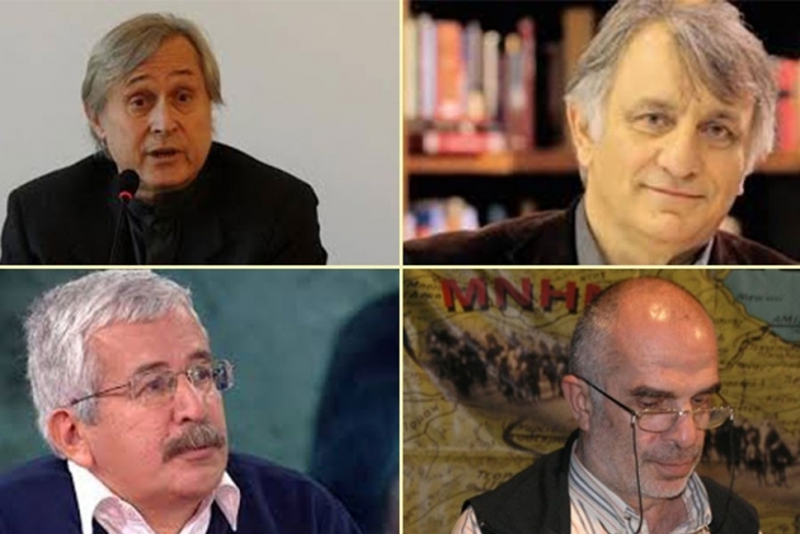 Four Turkish intellectuals in Nagorno-Karabakh