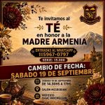 The Isaac Bakchellian Institute will hold a Grand Tea in honor of Mother Armenia - 19/9