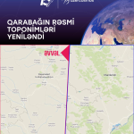 “Limpieza étnica cartográfica”: Azercosmos y EOS Data Analytics reemplazaron los nombres armenios de Artsaj en un mapa internacional