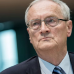 Former German intelligence chief August Hanning was arrested for alleged links to Azerbaijani intelligence.