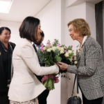 La reina Sofía de España visita Armenia y conoce su patrimonio cultural