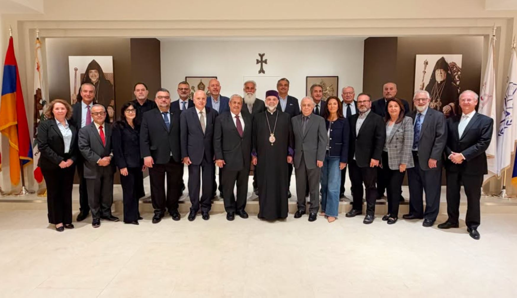 Armenian Revolutionary Federation Delegation Visits Western Prelacy