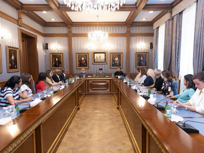 Catholicos says real peace must respect fundamental rights