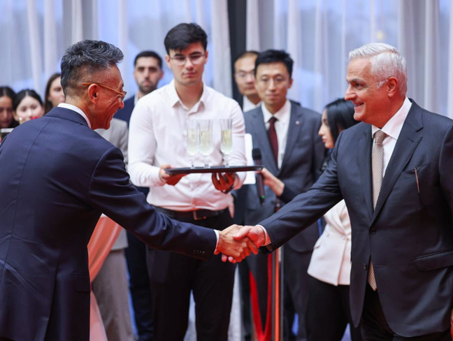Grigoryan praises China’s support for Crossroads of Peace