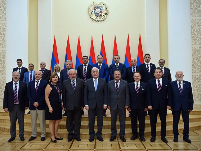 RA President receives update on 2028 Pan-Armenian Games preparations