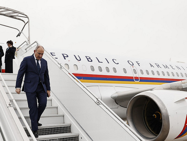 Pashinyan travels to Germany for Hessian Peace Prize