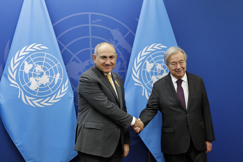 Pashinyan, Guterres stress importance of COP17 in Armenia