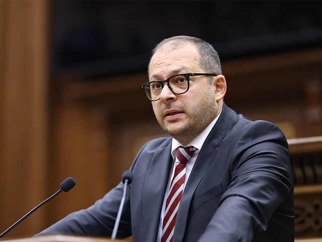 Ruben Mkhitaryan elected chair of parliamentary committee
