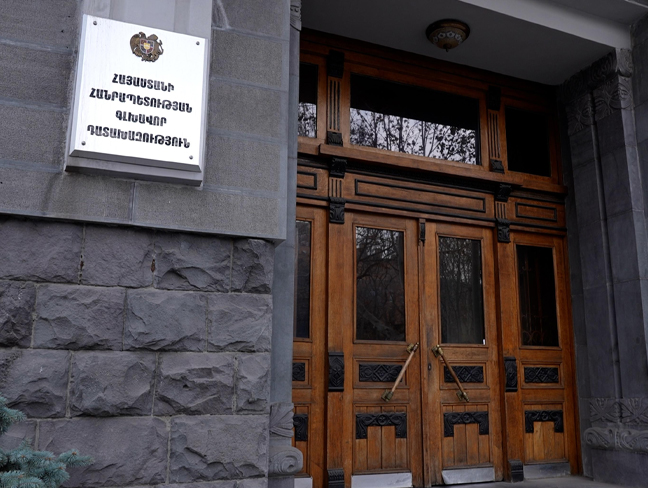 Գլխավոր դատախազությունն ընթացք է տվել Արամ Սարգսյանի ներկայացրած դիմումին