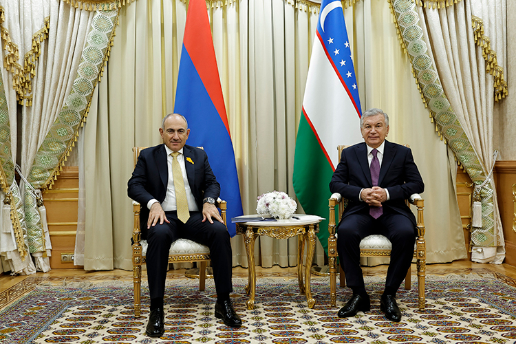 Փաշինյանն ու Միրզիյոևը կարևորել են առևտրատնտեսական կապերի զարգացումը