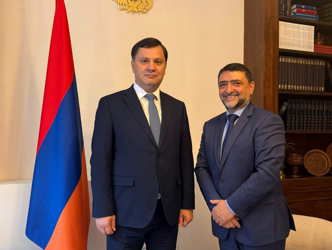 Issues of promoting exports from Armenia to France were discussed