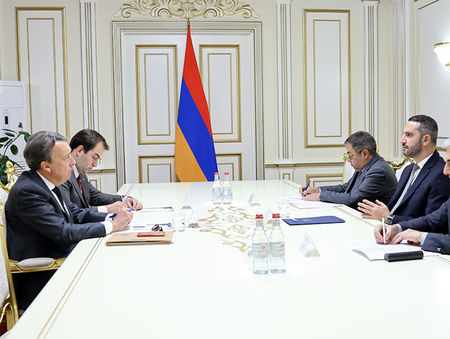 Ռուբինյանը Բելգիայի դեսպանի հետ քննարկել է տնտեսական կապերի ընդլայնումը