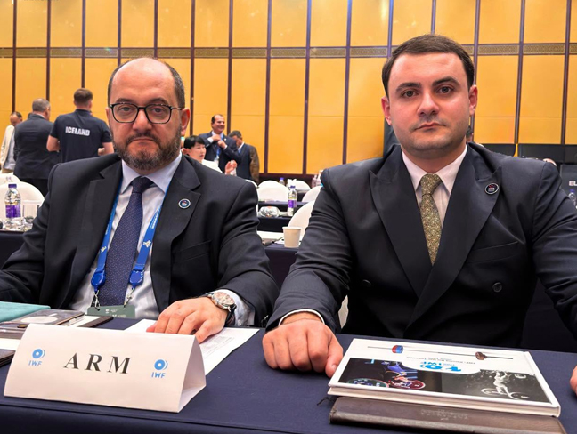 Քննարկվել են 2027-ին Երևանում կայանալիք ծանրամարտի աշխարհի առաջնությանը վերաբերող հարցեր