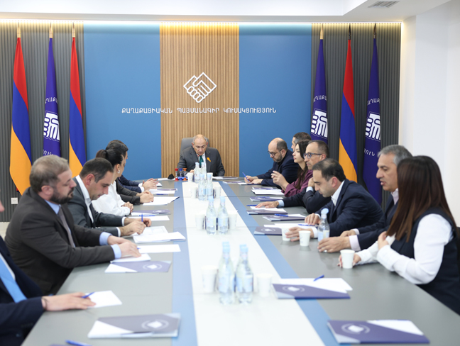 ՔՊ-ում քննարկել են նոր Սահմանադրության նախագծին առնչվող հարցեր