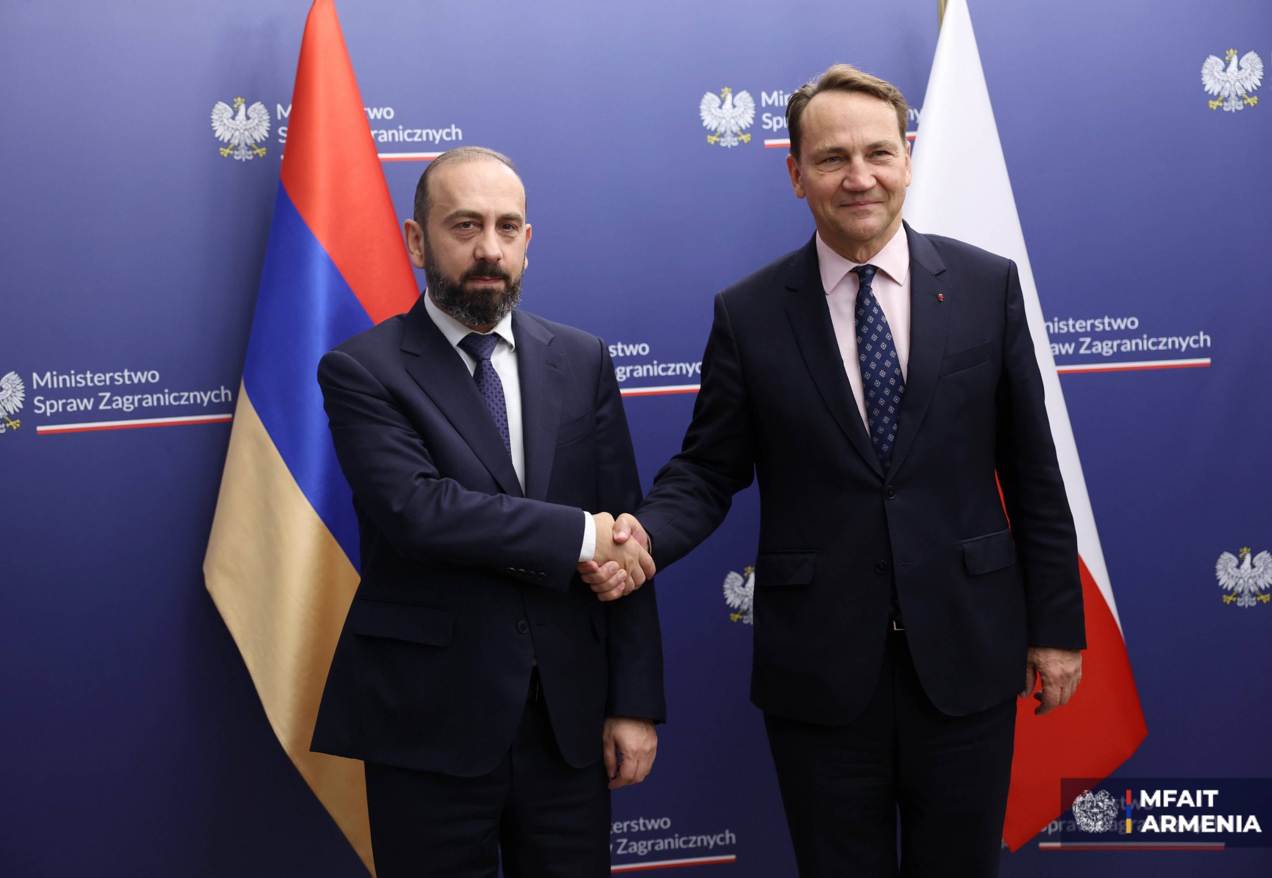 Հայաստանն ու Լեհաստանը կխորացնեն համագործակցությունը բարձր տեխնոլոգիաների ոլորտում․ Միրզոյանը Վարշավայում հանդիպել է երկրի ԱԳ նախարարին