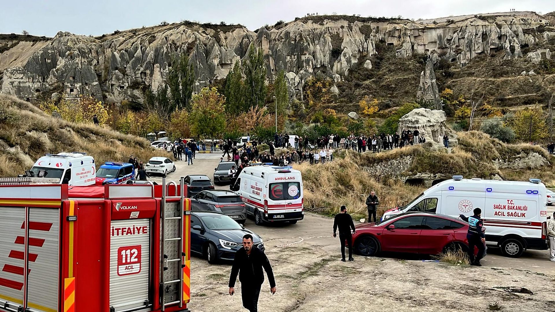 Կապադովկիայում ժայռի փլուզման հետևանքով երեք մարդ է զոհվել