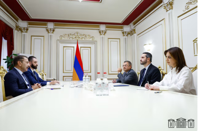 Ռուբեն Ռուբինյանն ընդունել է Հայաստանում Կիպրոսի դեսպան Միքայել Մավրոսին