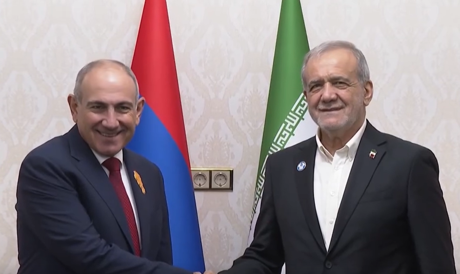 Nikol Pashinyan met with Iranian President Masoud Pezeshkian