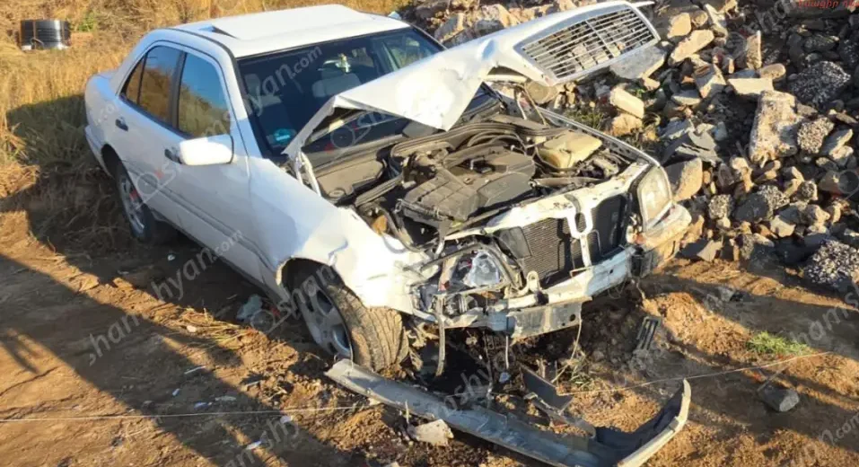 Չարենցավան-Ալափարս ճանապարհին բախվել են «Lada»-ն ու «Mercedes»-ը. կա տուժած