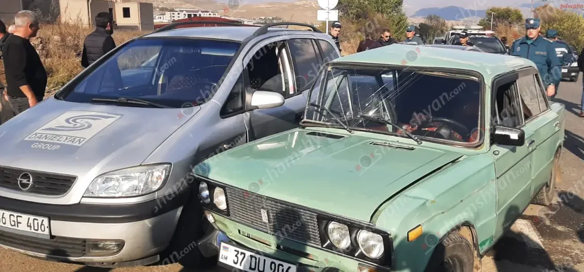 Լոռու մարզում բախվել են «Opel Zafira»-ն, «Chevrolet»-ը և «ՎԱԶ 2106»-ը․ կա տուժած
