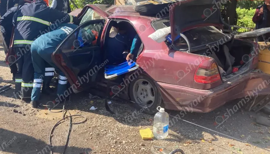Արենիում բախվել են «Kia»-ն և «Mercedes»-ը. կան տուժածներ