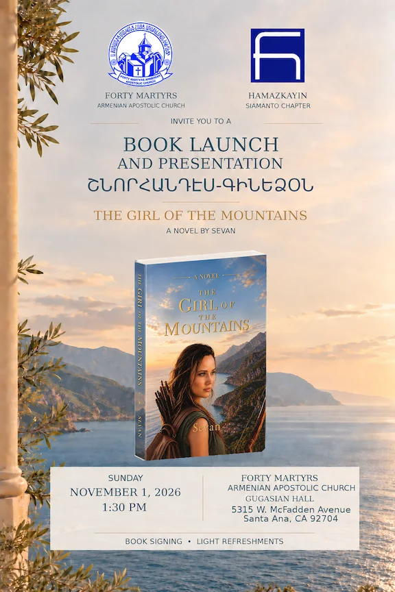 Historical Novel Traverses Time and Space to Uplift Armenian Cause